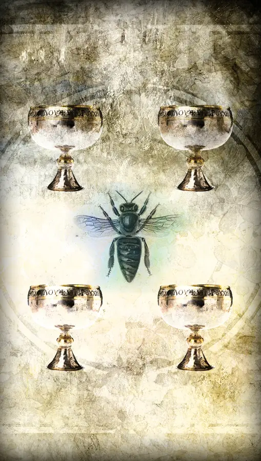 Four of Cups